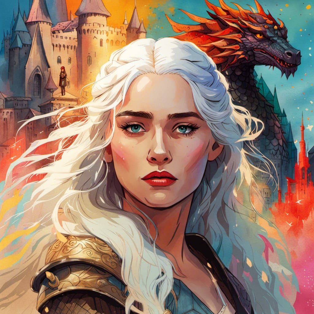 Mother of Dragons - AI Generated Artwork - NightCafe Creator