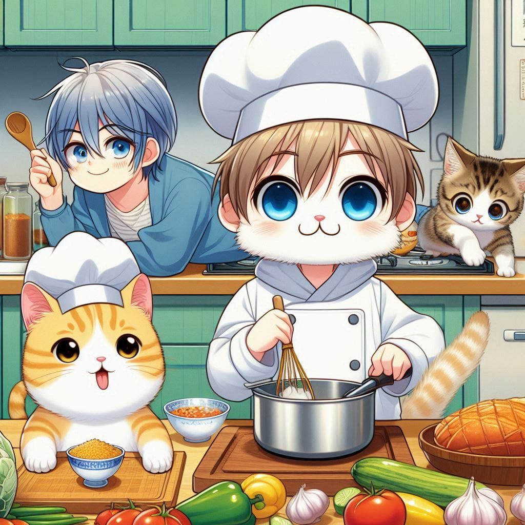 I puuuurrrrrfected it the potion to become a kitten is complete