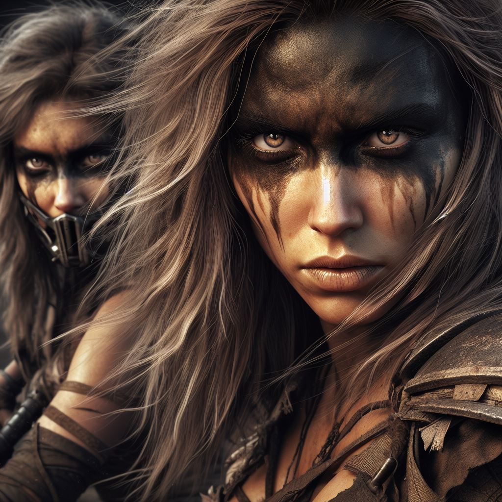 World in "Mad Max" style