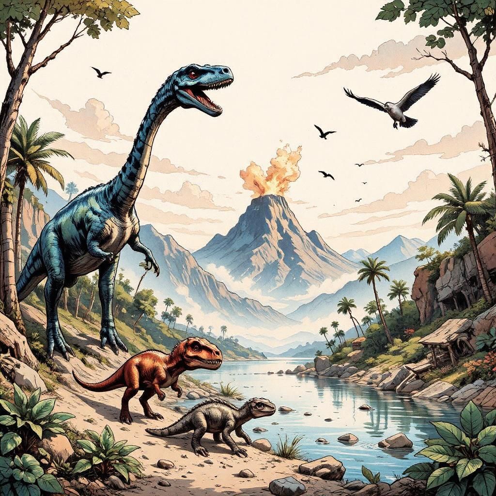 Jurassic Period🦕🌋