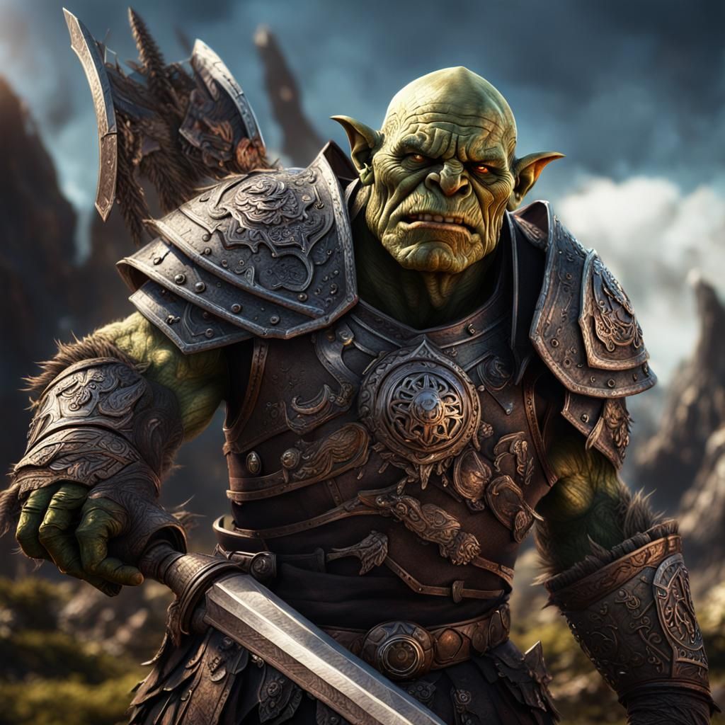 Orc bounty hunter
