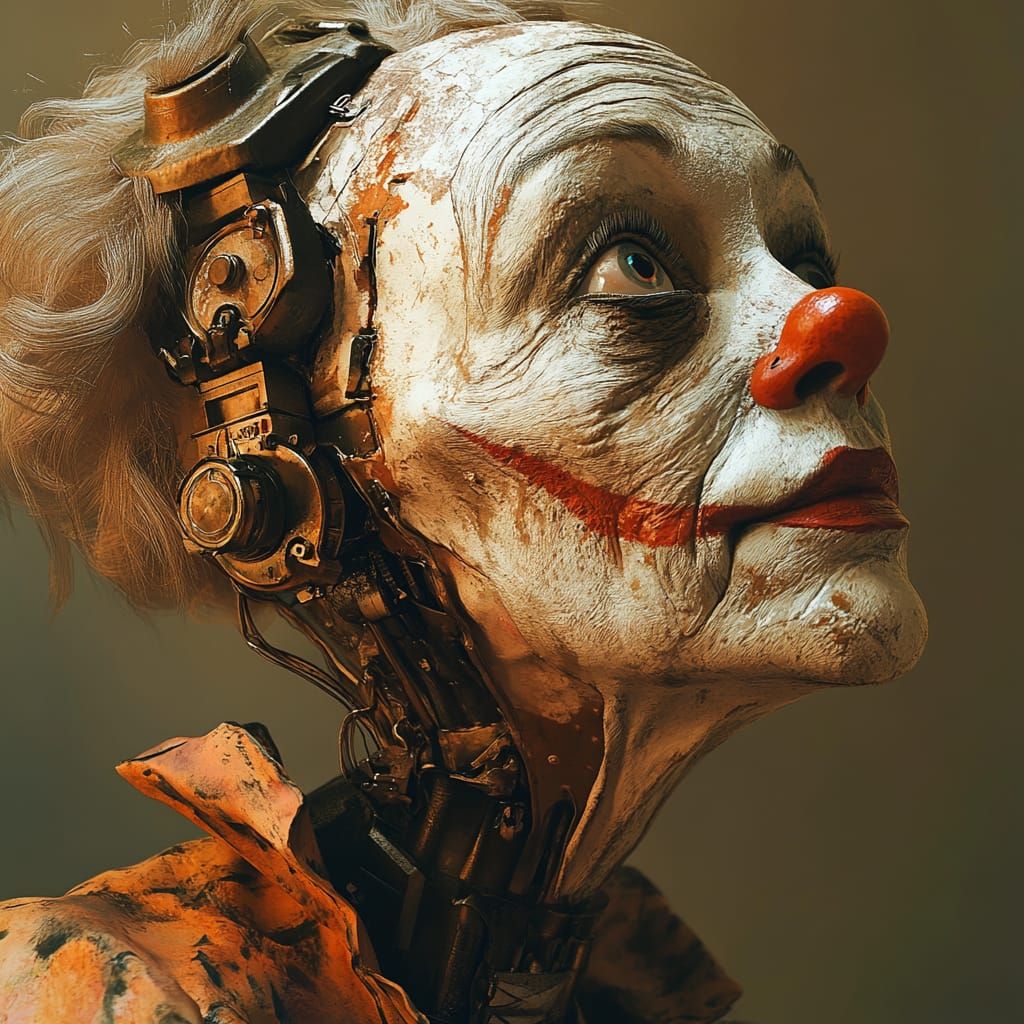 Sad Cyborg Clown