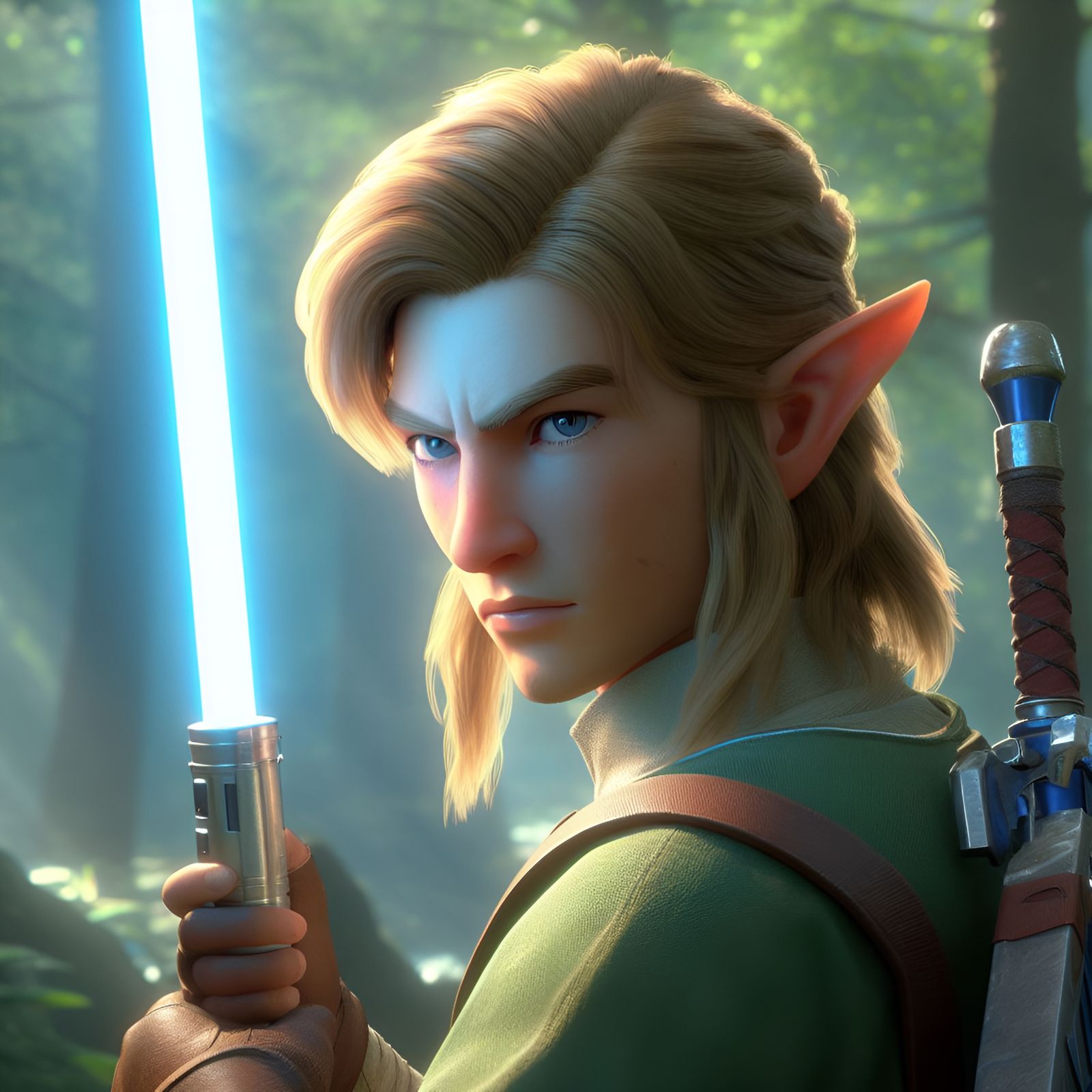 The Jedi Master Sword