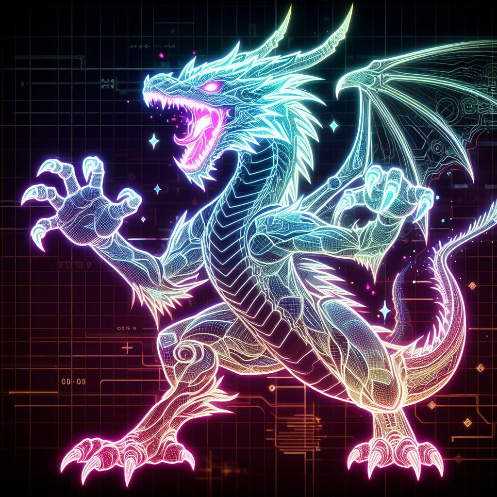 Holograph Dragon