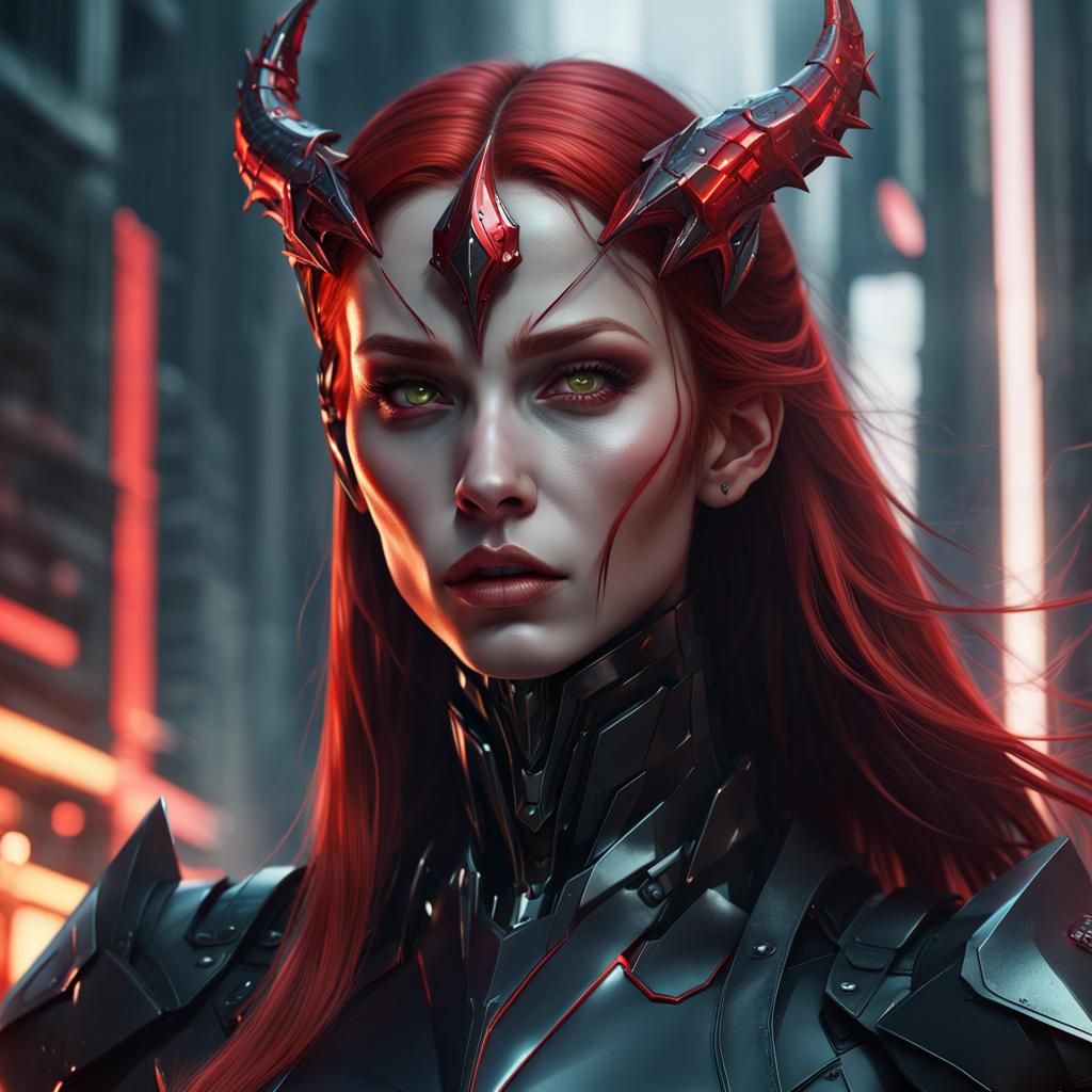 Red is the colour of evil