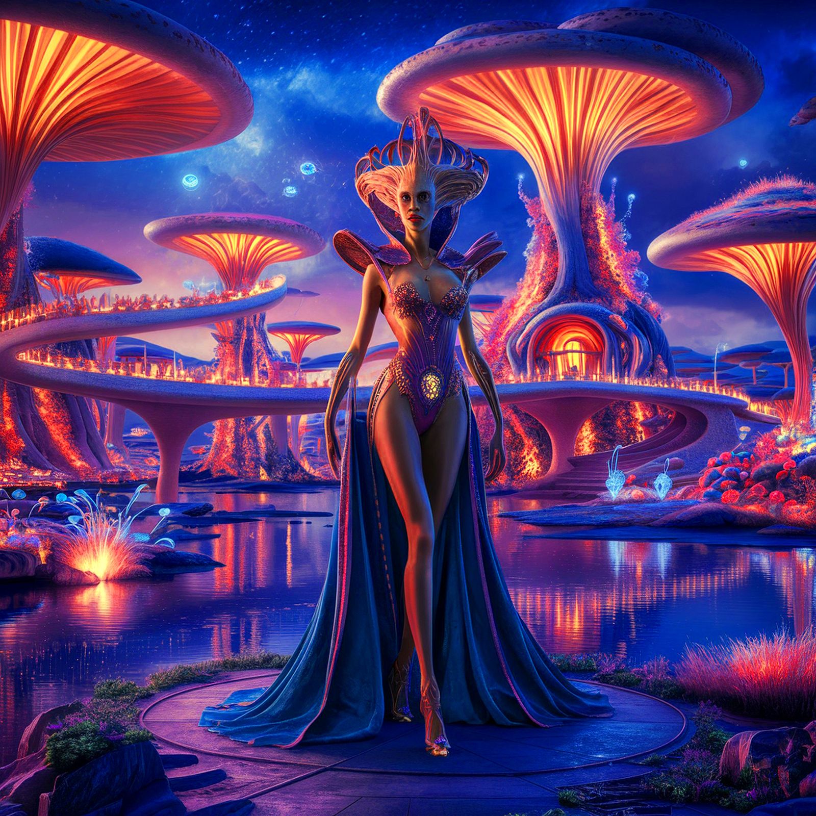 I AM THE QUEEN OF THIS PLANET.