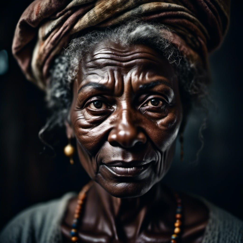 <lora:Tanktown People:1.0>mature female housewife, drab day, volumetric lighting, dramatic centered view 