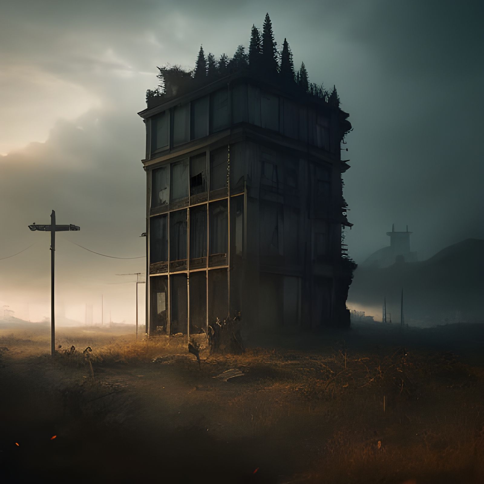 Abandoned building