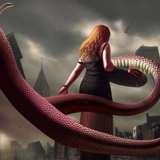 Giant Snake Attack