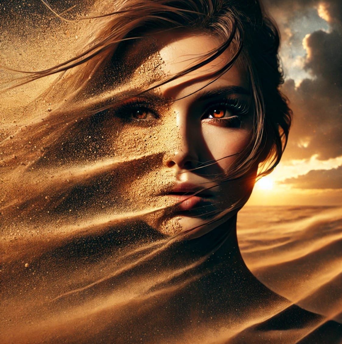 Echo of the Dunes: Where Light Meets Dust