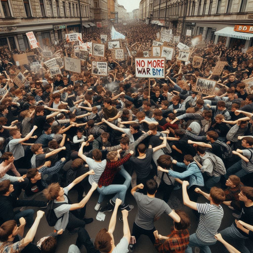 Give peace a chance.