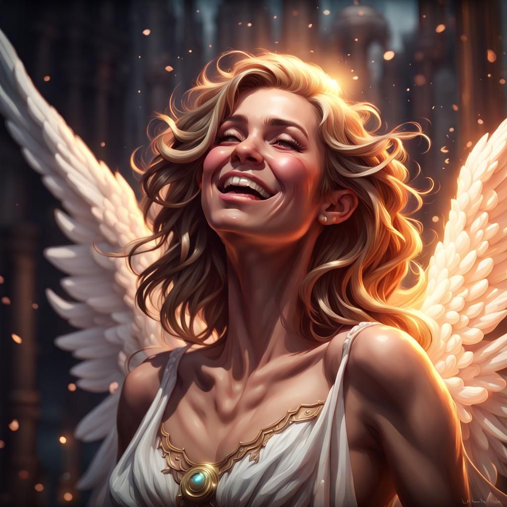 angel feeling free