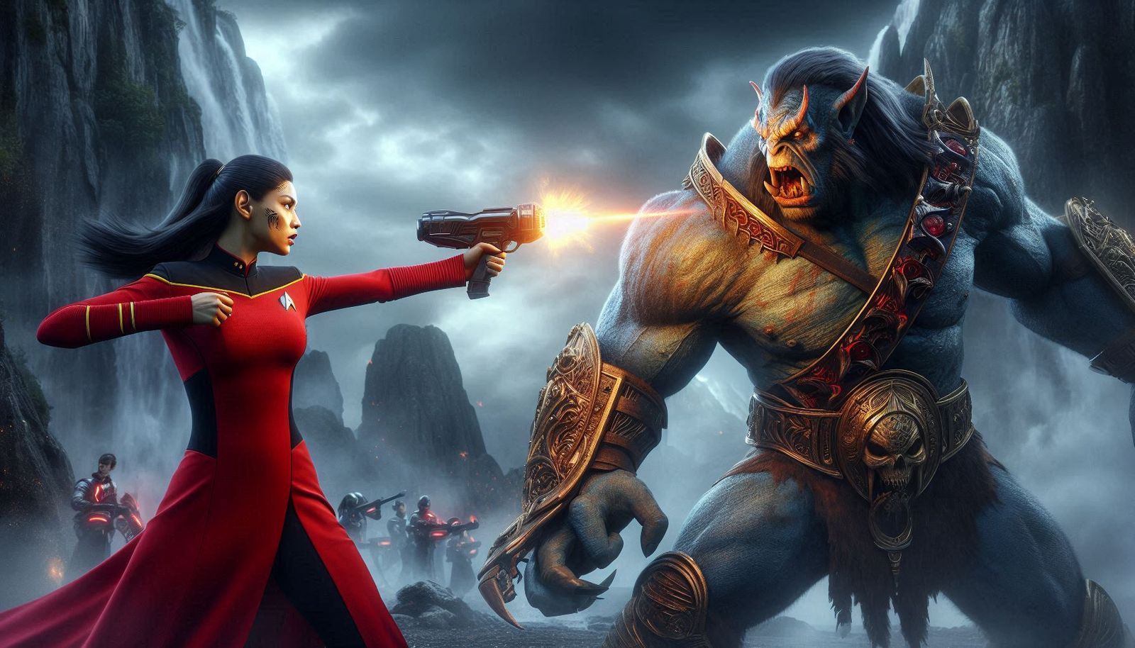 La'an Noonien-Singh against Grom Hellscream