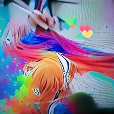 UWU anime beautiful colourful