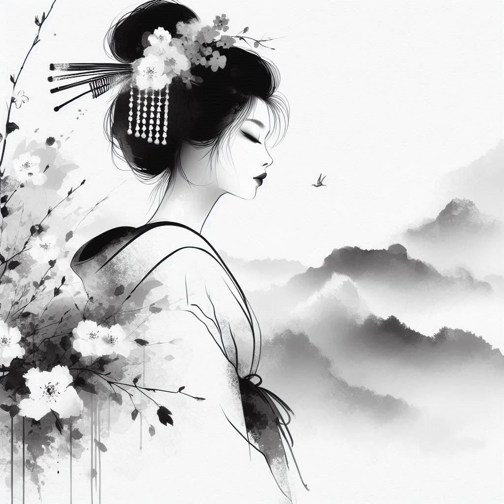 Wandering geisha