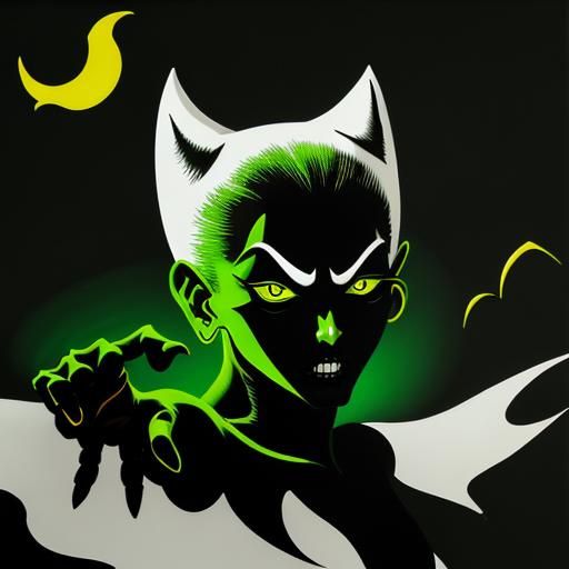 A painting of an animal with eyes sticking out of it's mouth, inspired by Tim Biskup, lowbrow, Sergey Kolesov, creepy, HD, 4k, horror, many...