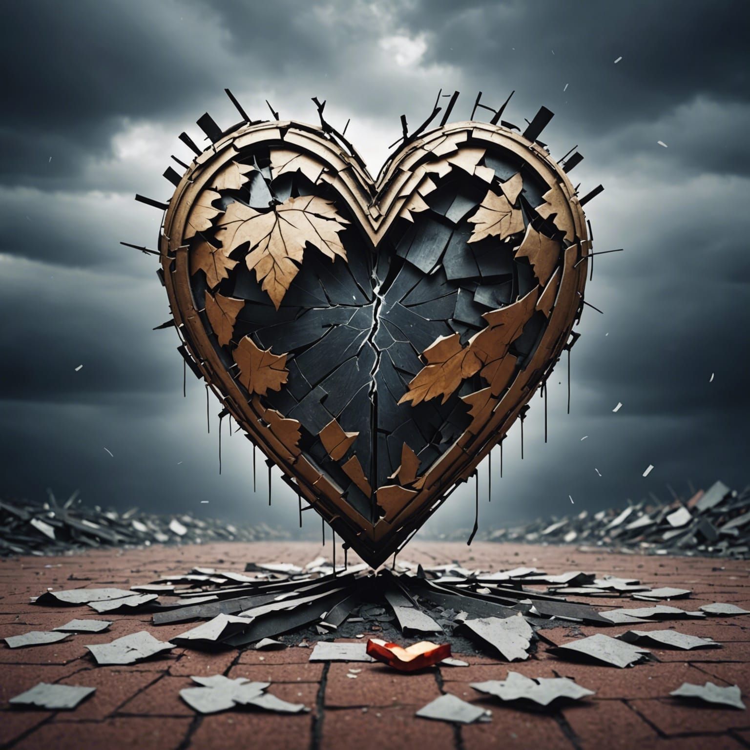 What becomes of the brokenhearted - AI Generated Artwork - NightCafe ...