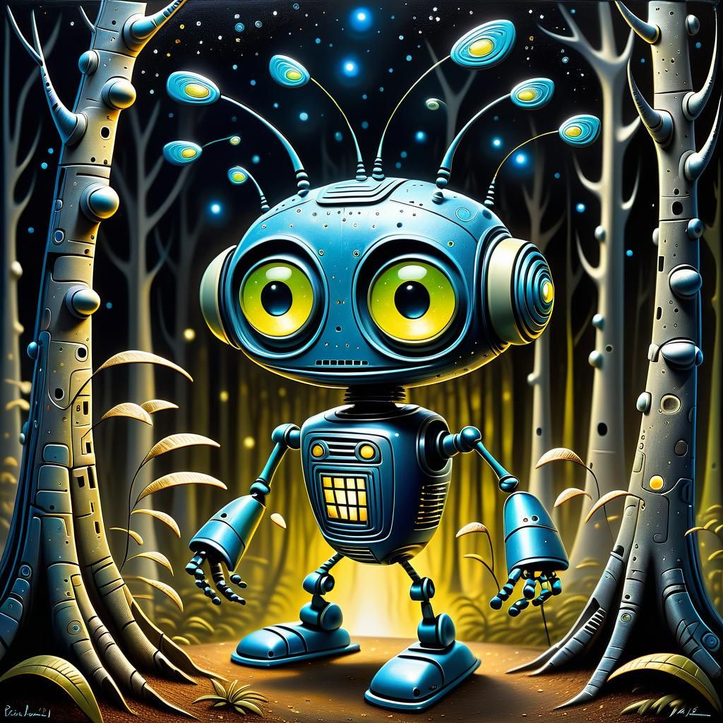 Robot and the Fireflies 6