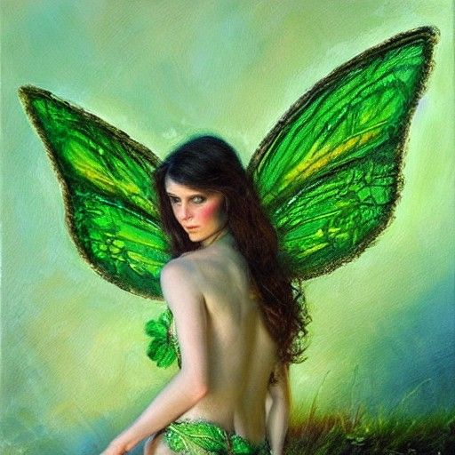 fairy of the tropical forest