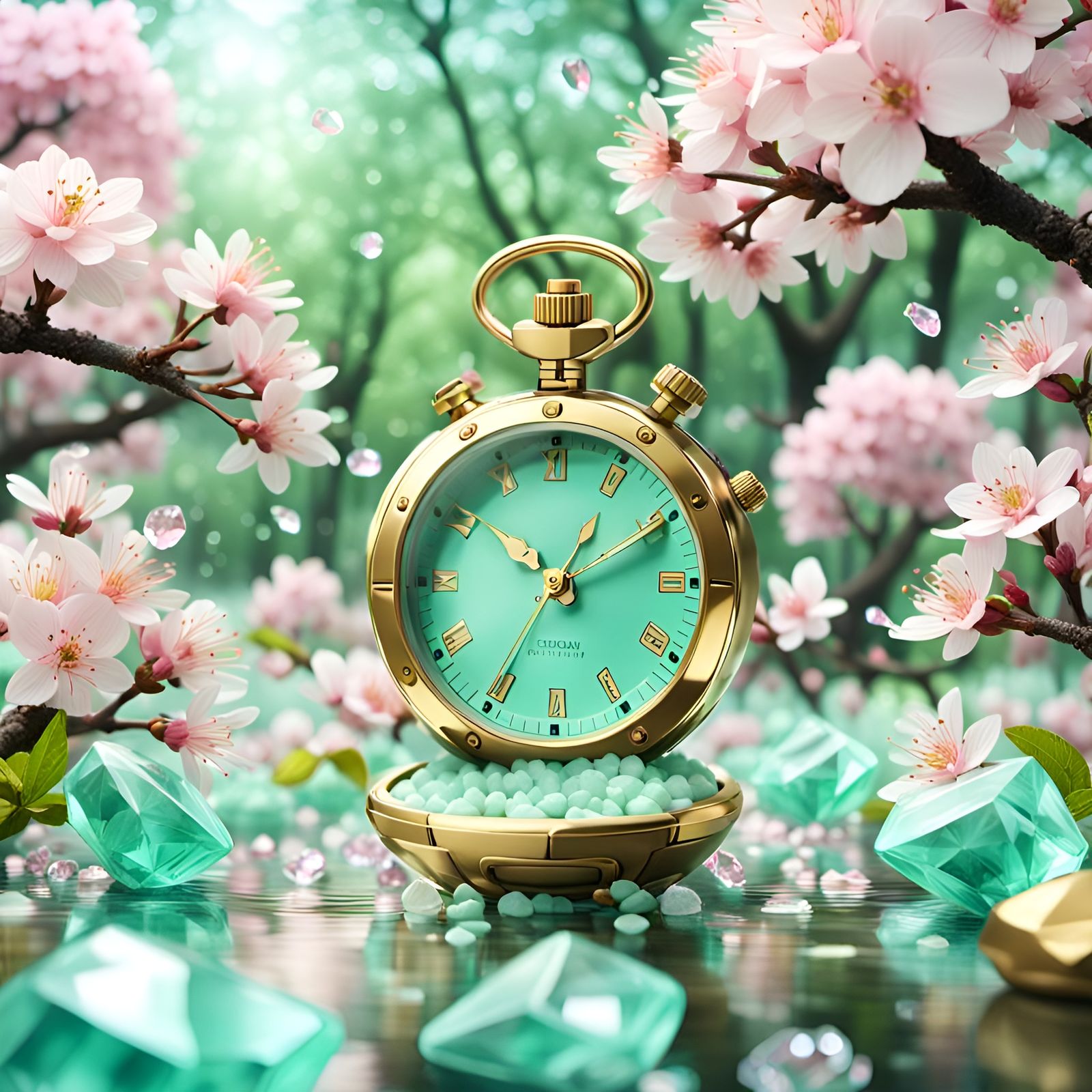 Time 🩷💚💛