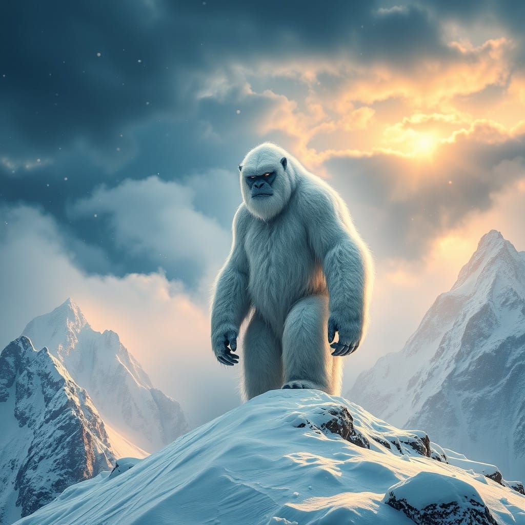 Mountain Yeti  by @Nerva