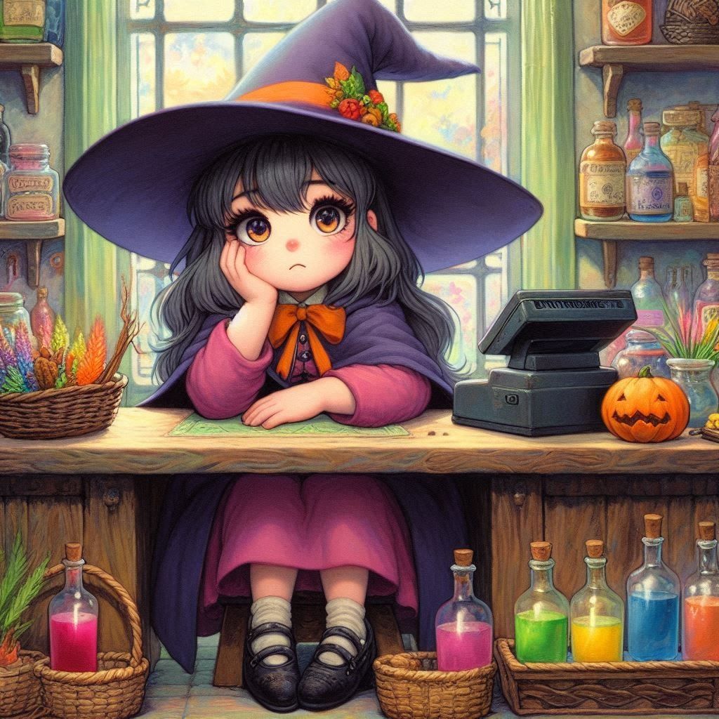 waiting for customers