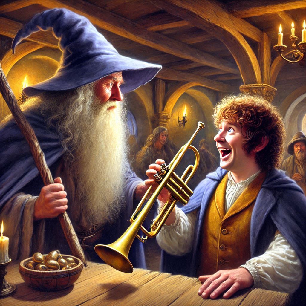 I said, "Procure for me a STRUMPET!" you idiot.