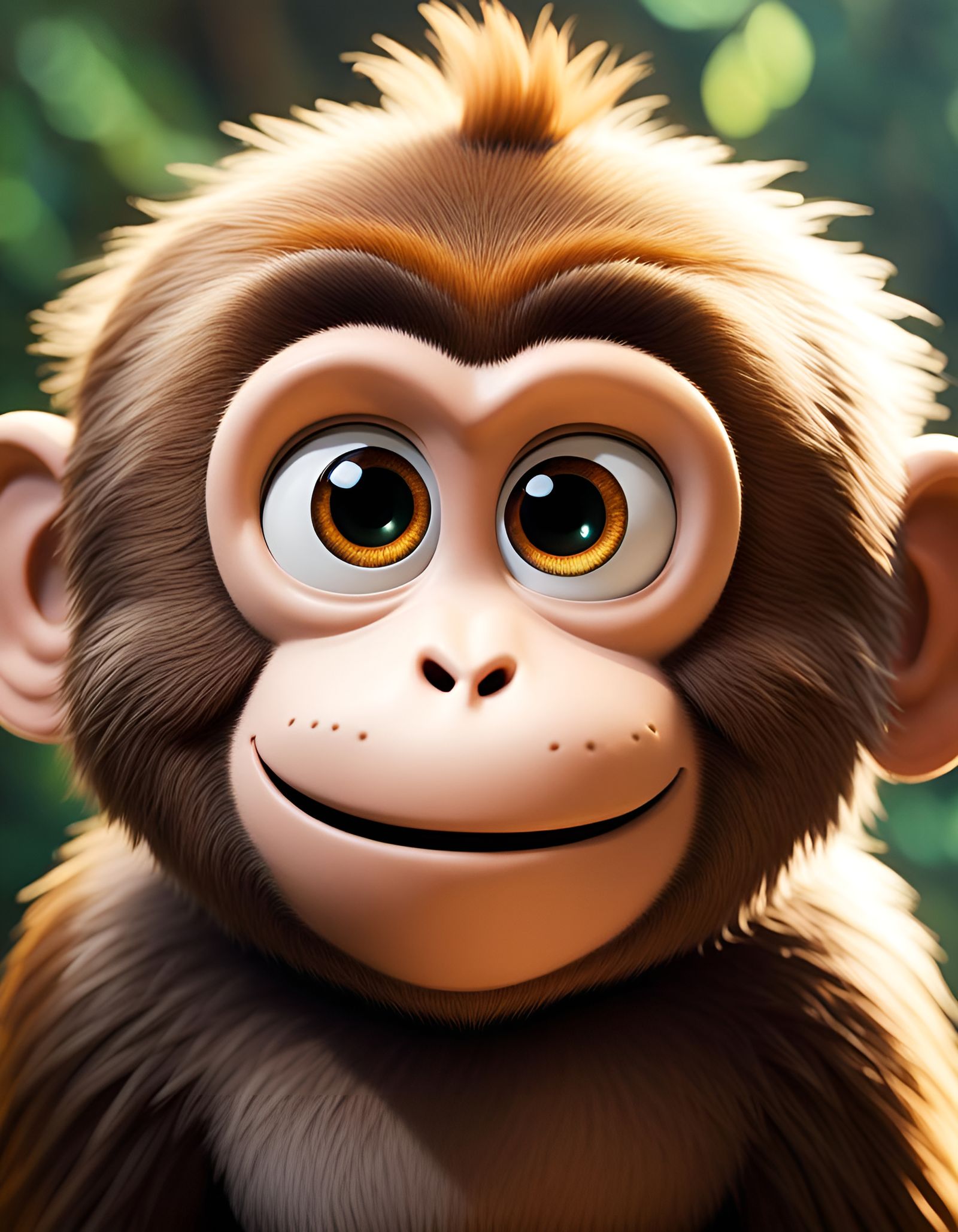 monkey - AI Generated Artwork - NightCafe Creator