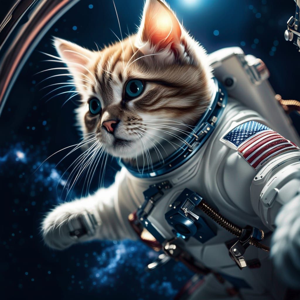 Space control to major fluffypaws  by @Jakob Nilsson-Ehle