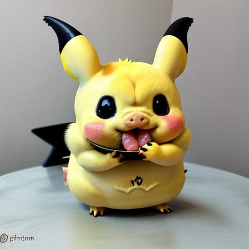 Pikachupig tastes delicious 😋