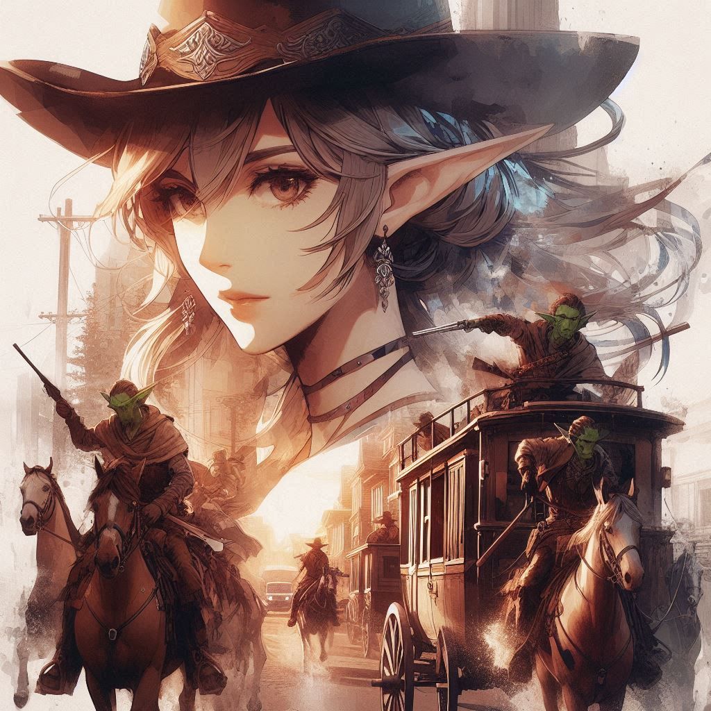 Fantasy Western Anime