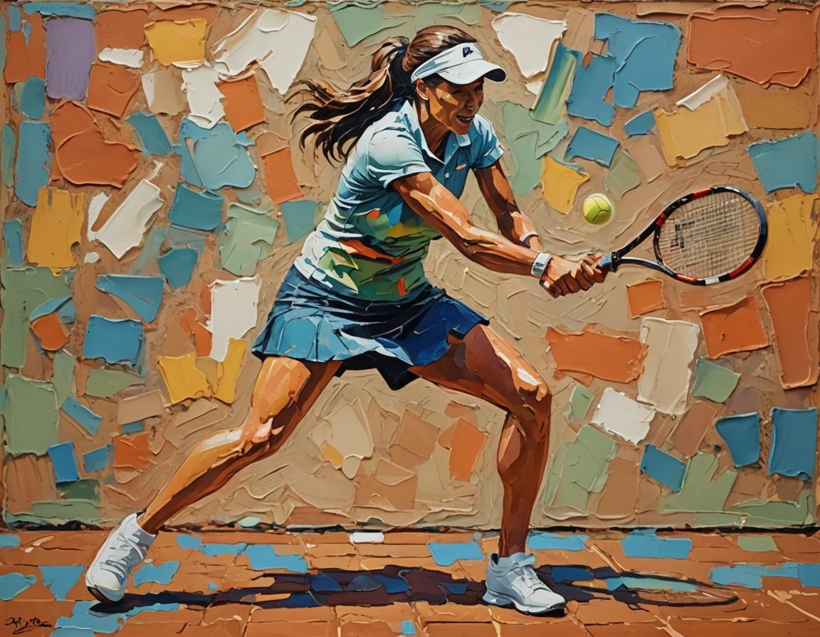 The Clay Court  by @Charlie