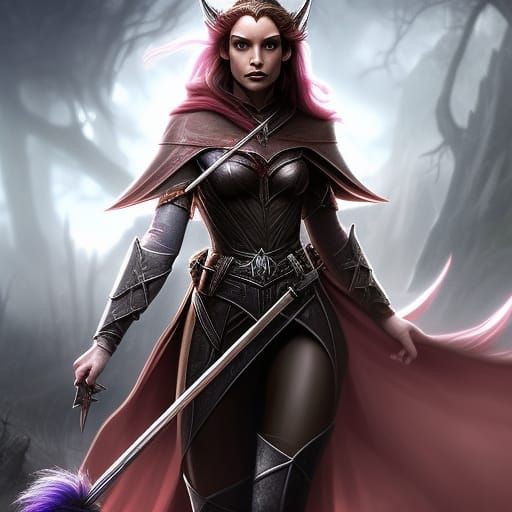 cloak elf sorc - AI Generated Artwork - NightCafe Creator