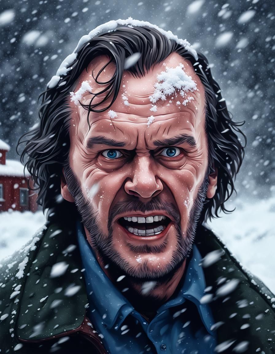 The Shining - Jack Torrance - AI Generated Artwork - NightCafe Creator