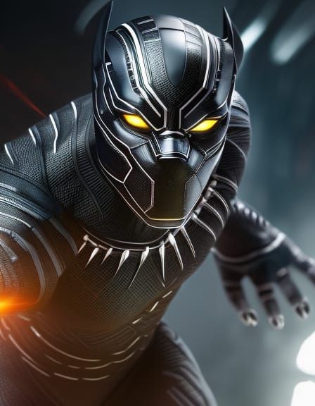 marvel black panter - AI Generated Artwork - NightCafe Creator