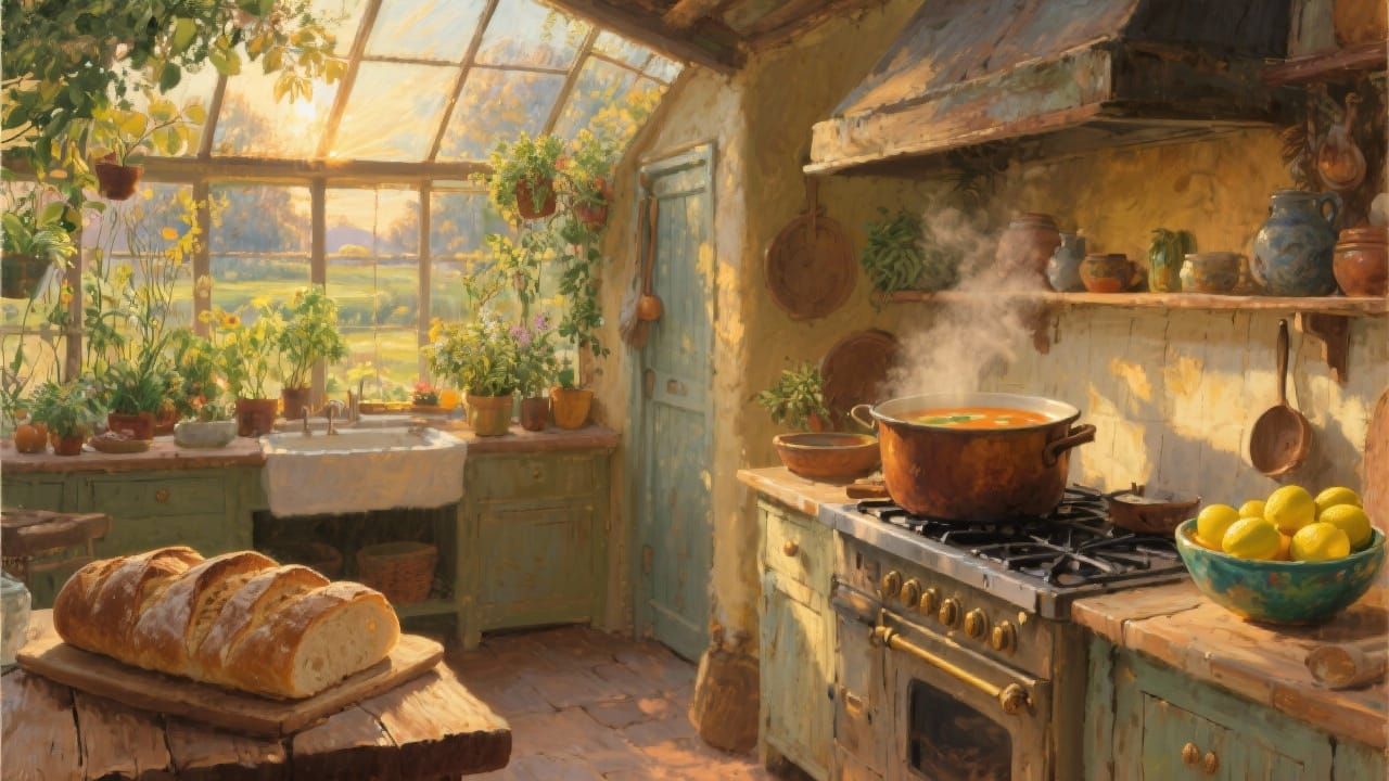 Country Kitchen Comfort  by @Cake