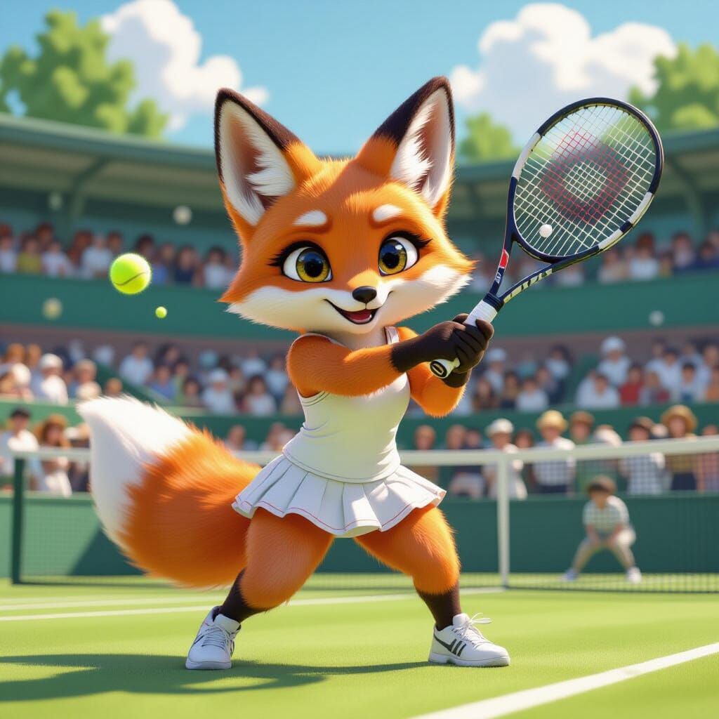 Foxy Wombledon  by @Kristen Dover