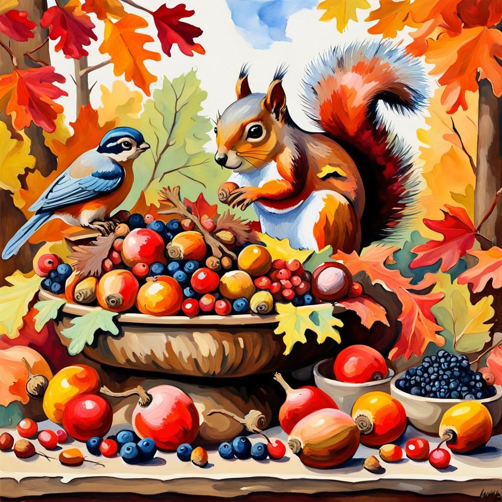 Abundant  by @PookiePaints