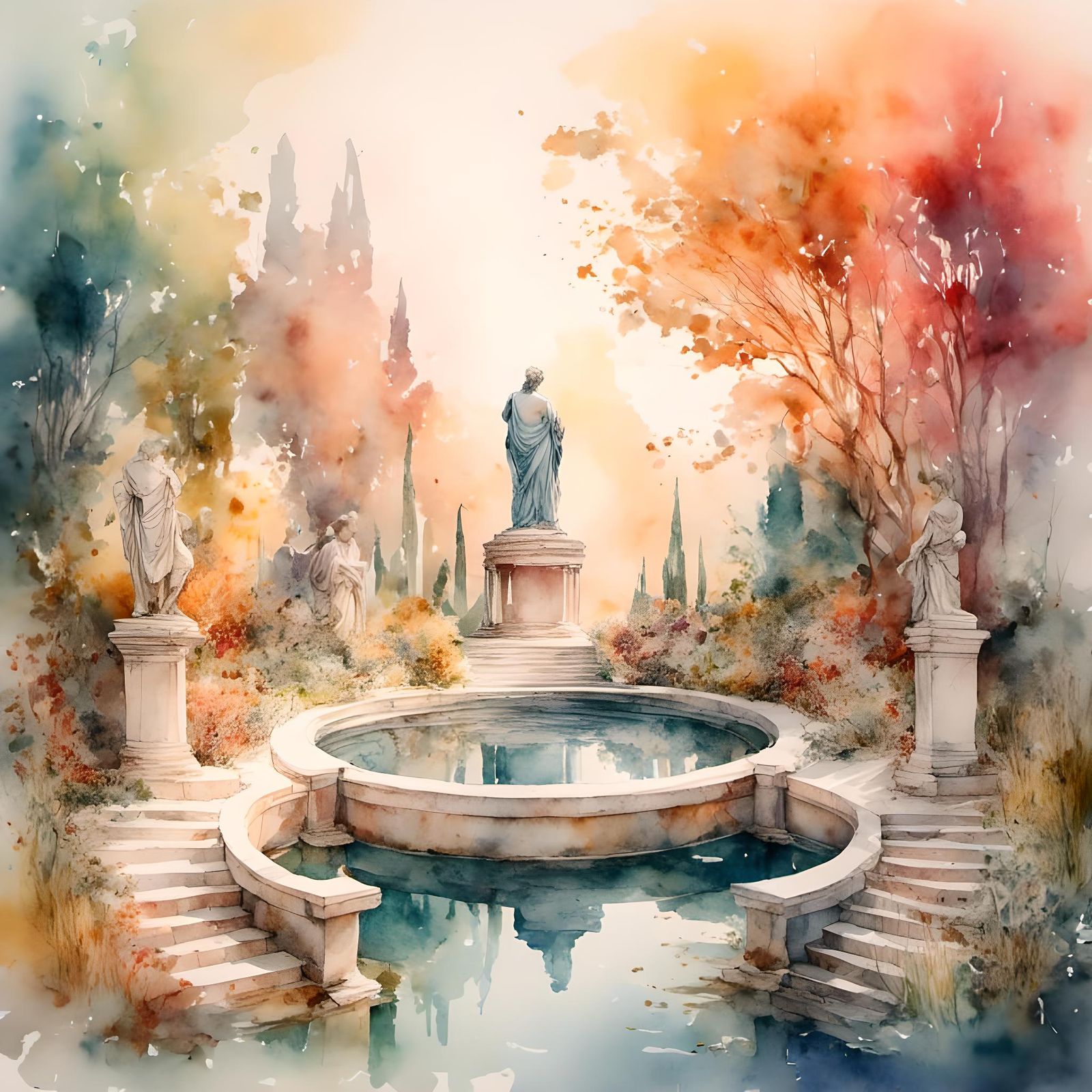 The mystic garden   by @Esanna