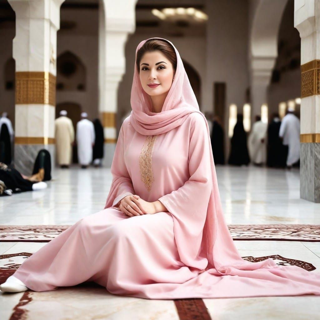 Maryam Nawaz In Makkah