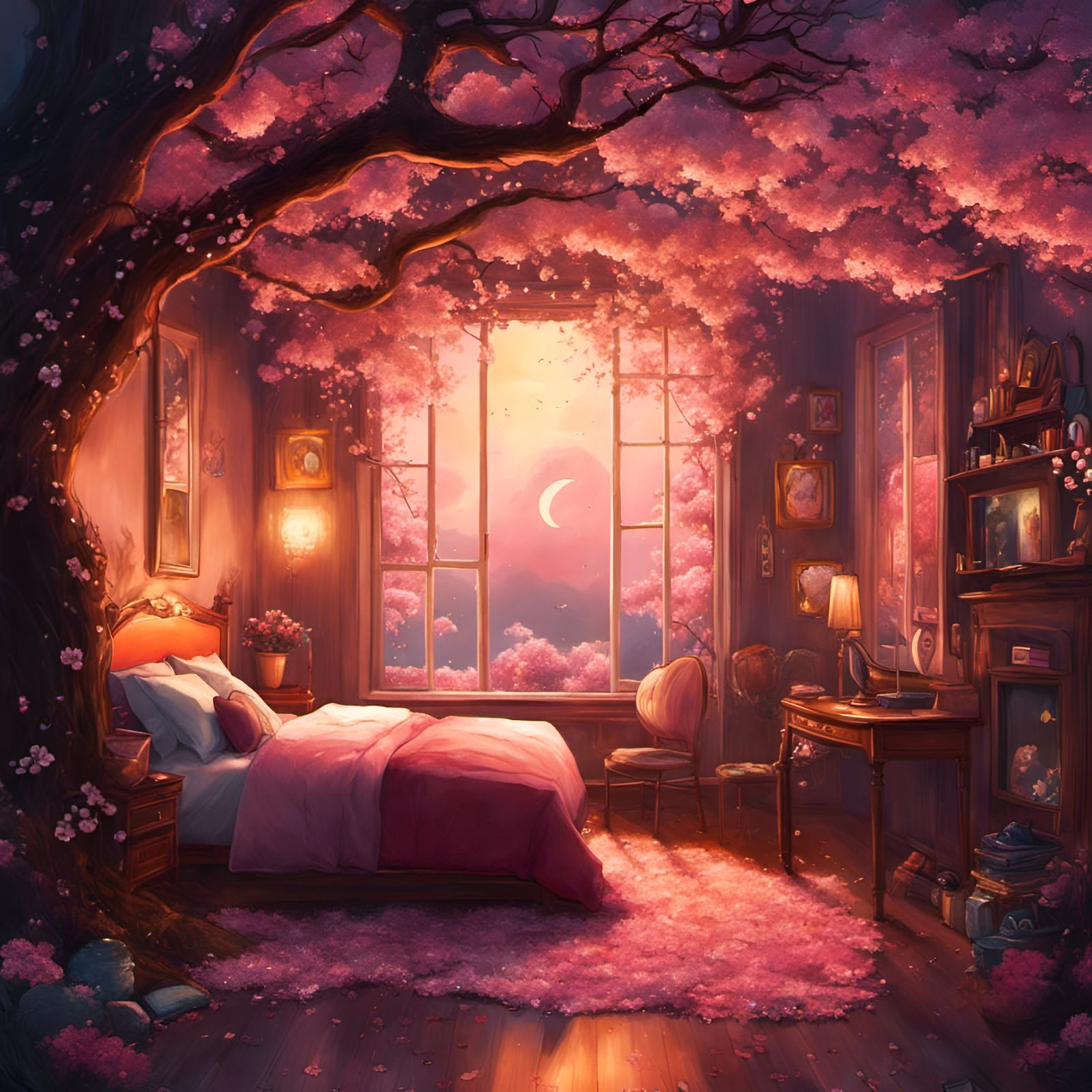 My dream bedroom   by @Klo