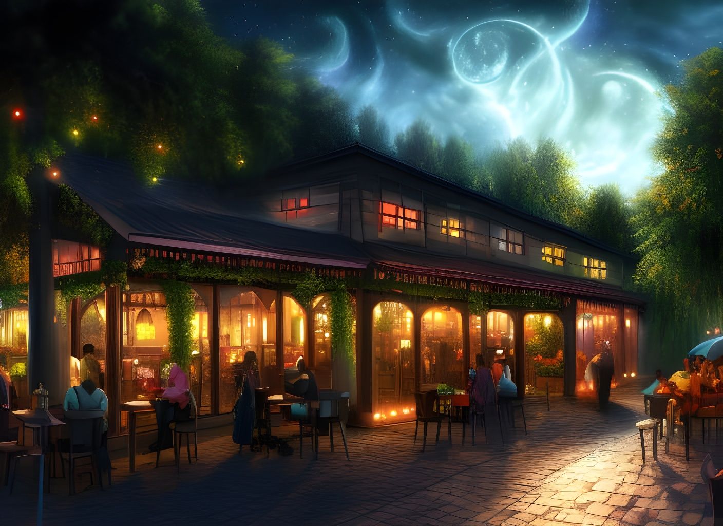 NightCafe  by @Pisces Rising