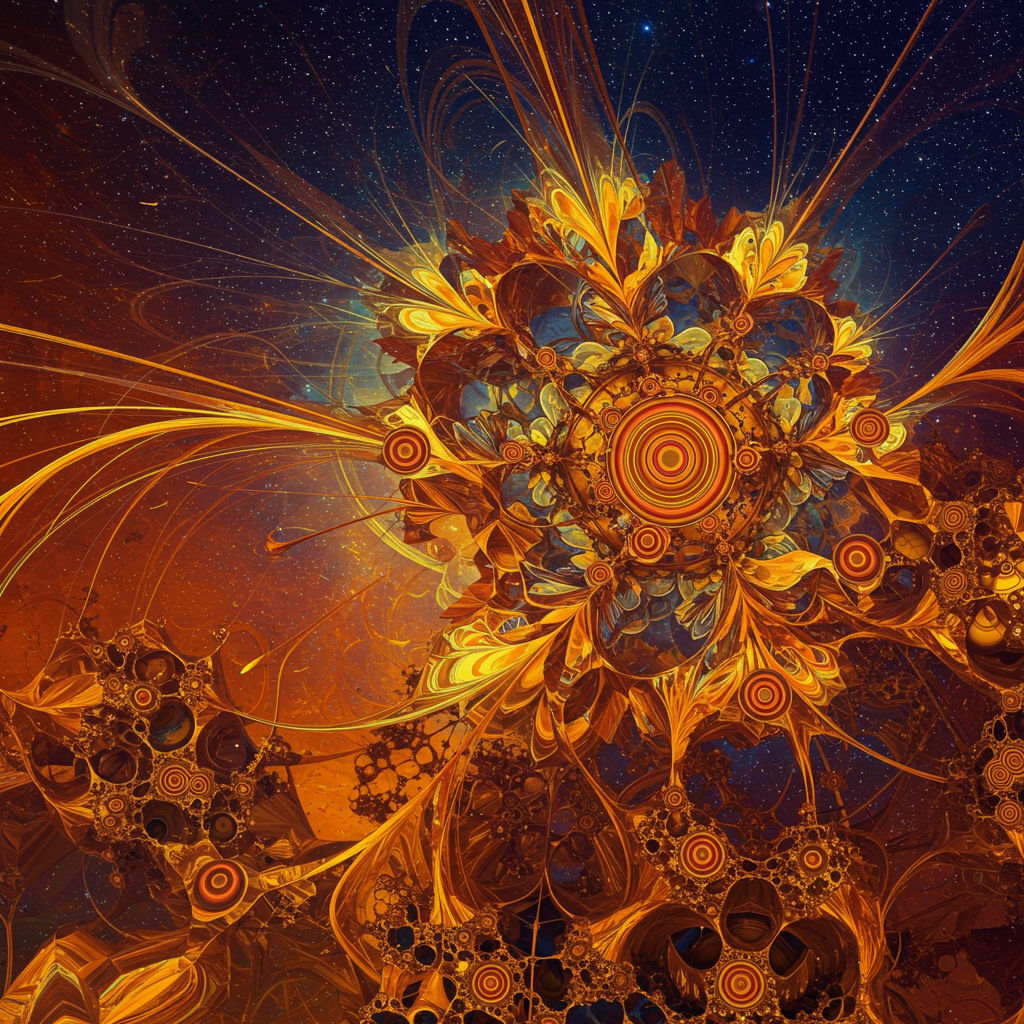 Australian Fractal Exotic Elegance