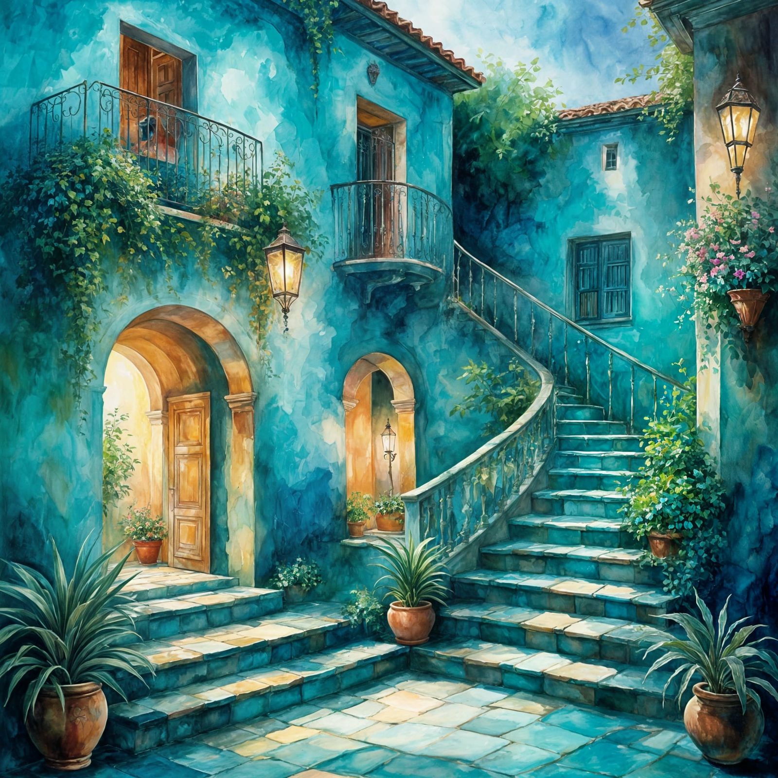 Turquoise villa  by @Oceane