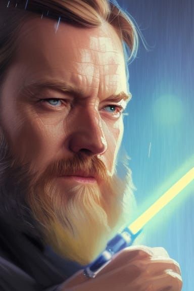 Obi Wan Kenobi - AI Generated Artwork - NightCafe Creator