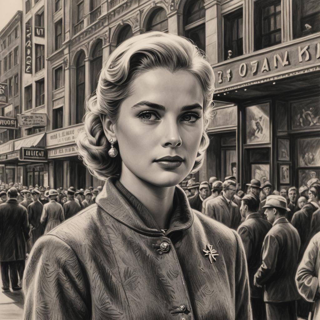 Grace Kelly of Monaco  by @CherrySumner