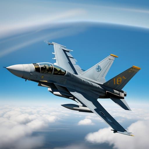 Fighter Jet Creates Hope Symbol in Skywriting Art