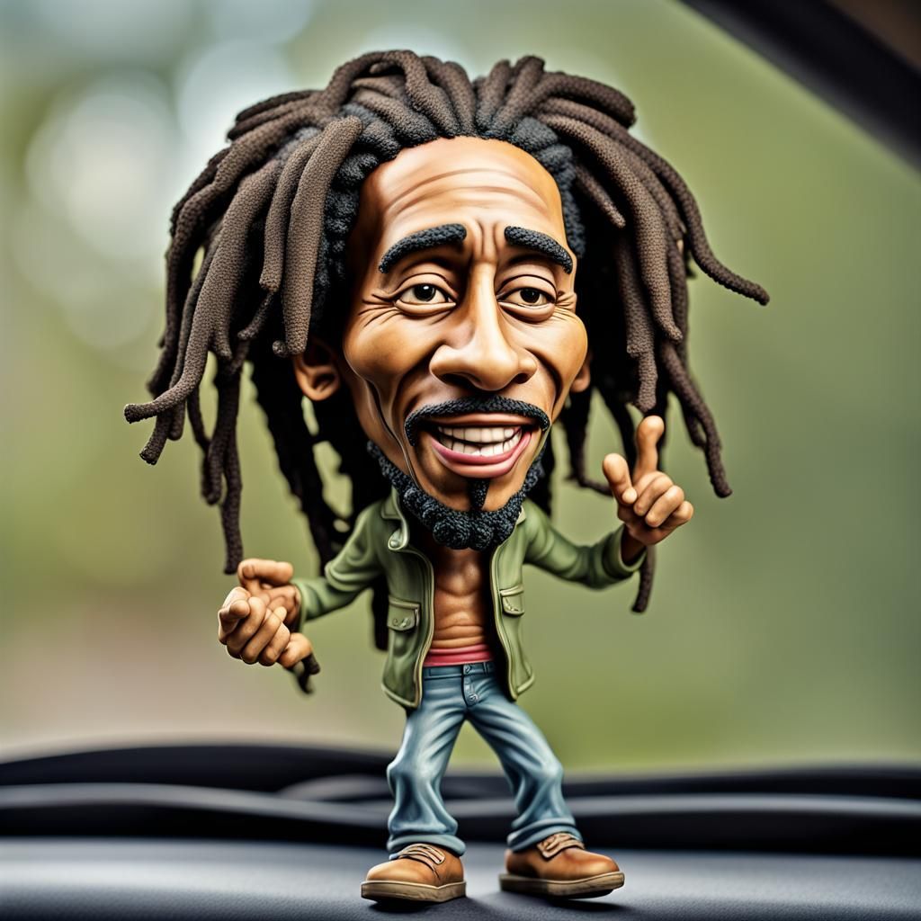 Robert Nesta Marley, aka Bob Marley  by @undefined