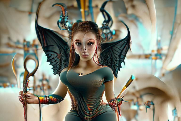 Succubus - AI Generated Artwork - NightCafe Creator