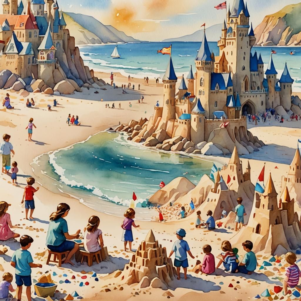 Majestic Sandcastle Metropolis